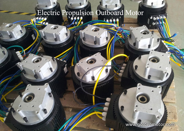 Electric propulsion outboard, Outboard teleflex control, teleflex