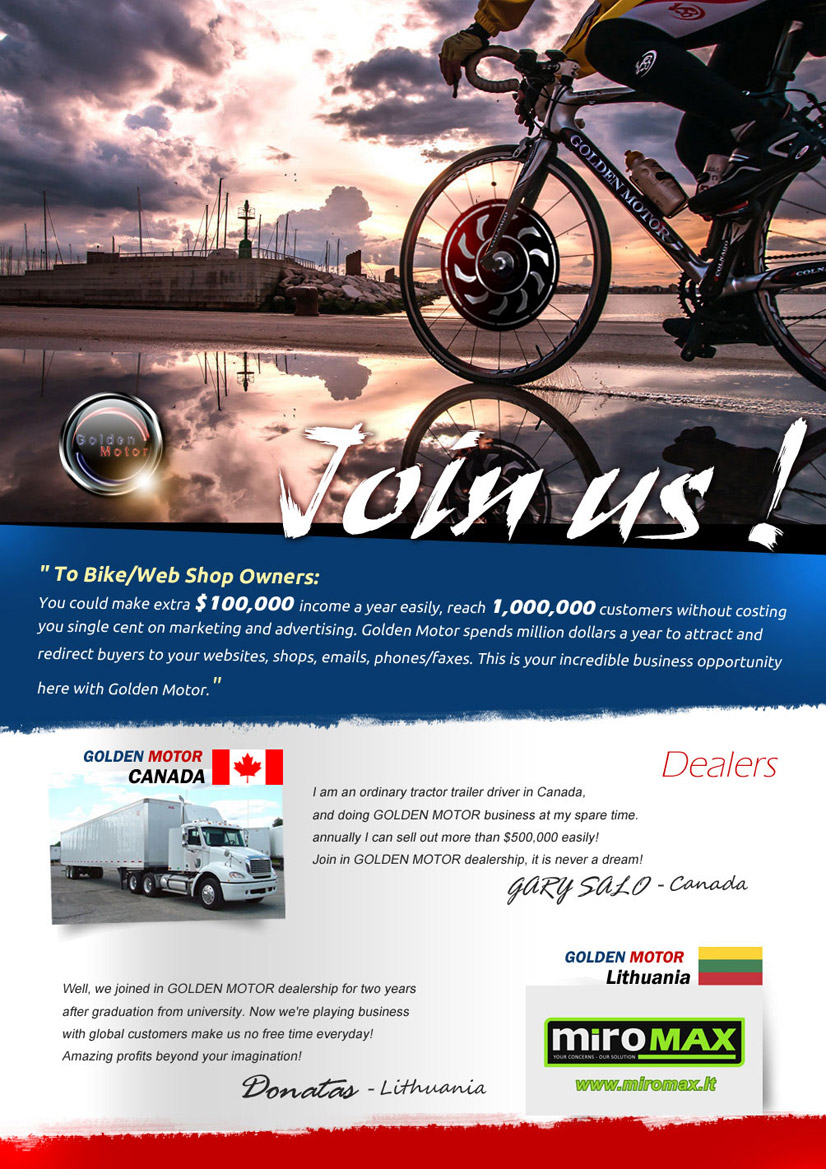 Dealership for electric bike deals