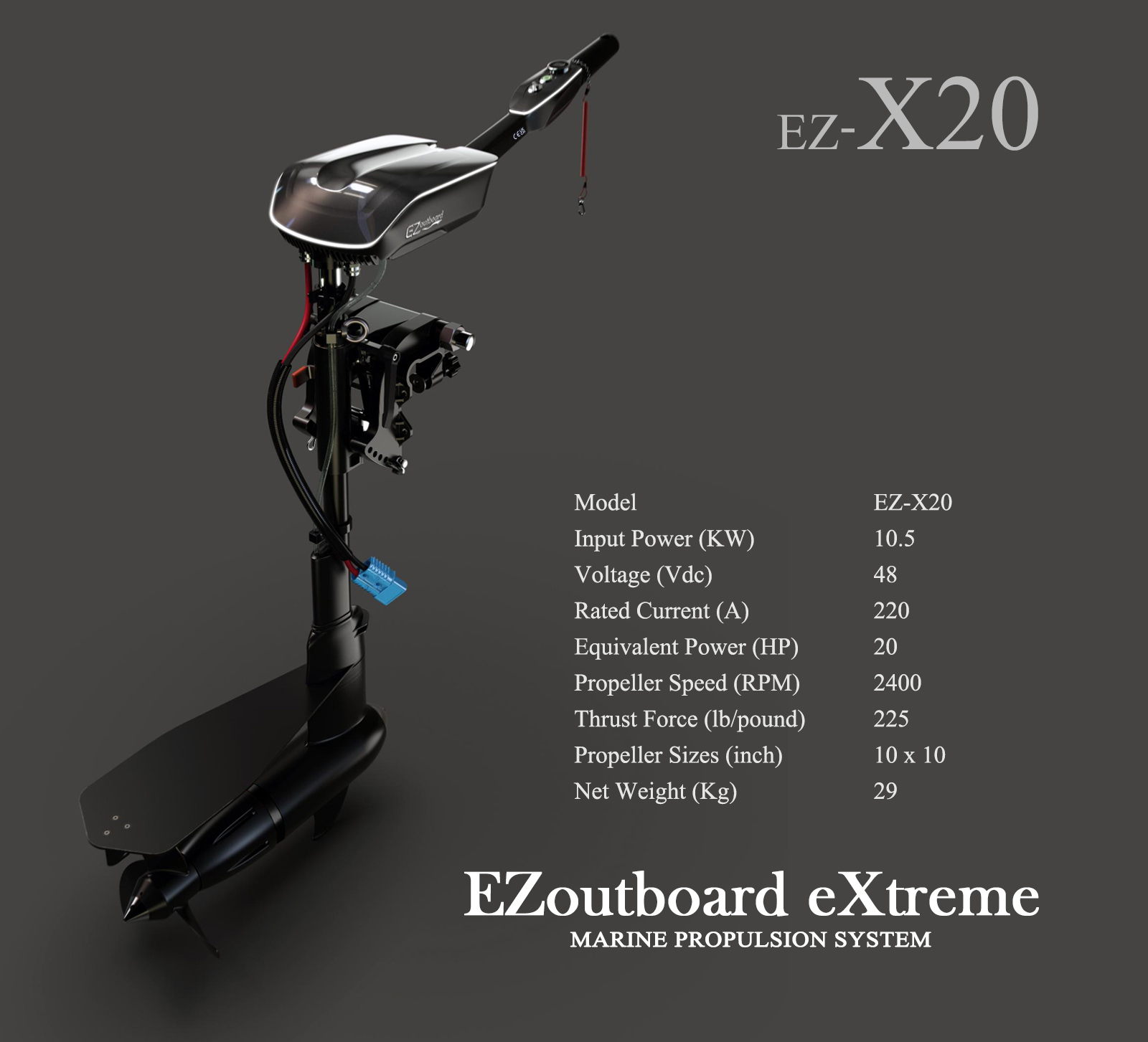 EZ outboard, EZ-outboard, speed control throttle with forward/reverse, electric boat engine, Electric boat conversion, electric outboard motor, electric inboard motor