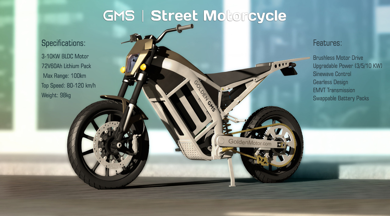 Electric Motorcycle Motorbike