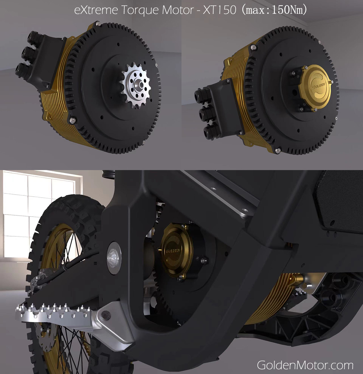 brushless dc motor bike